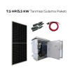 Solar Sanal Market 7.5 HP/5.5 KW Tarımsal Sulama Sistemi Paketi